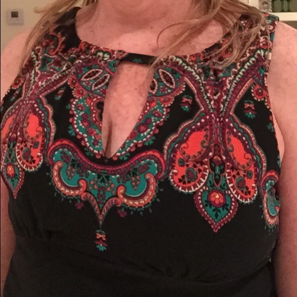 Day to night versatile business casual dress 8 stretchy & flattering curves ECI - Picture 3 of 5